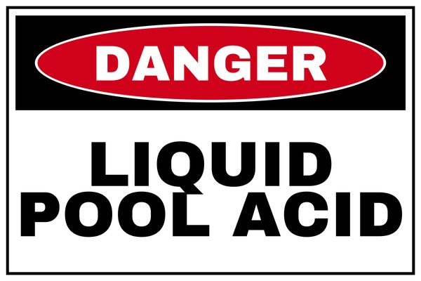 Liquid Pool Acid — Pool & Water Safety design