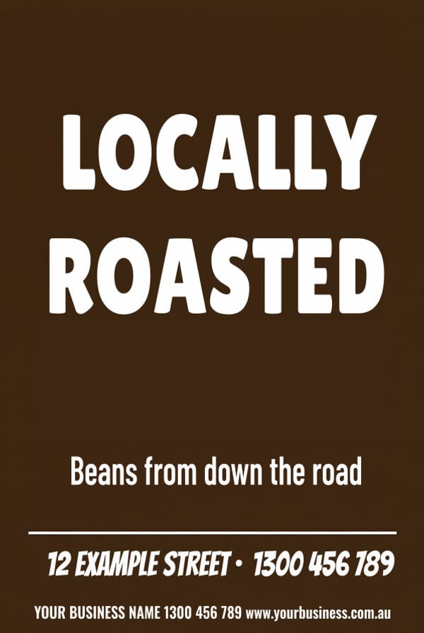 Locally Roasted — Café & Restaurant design