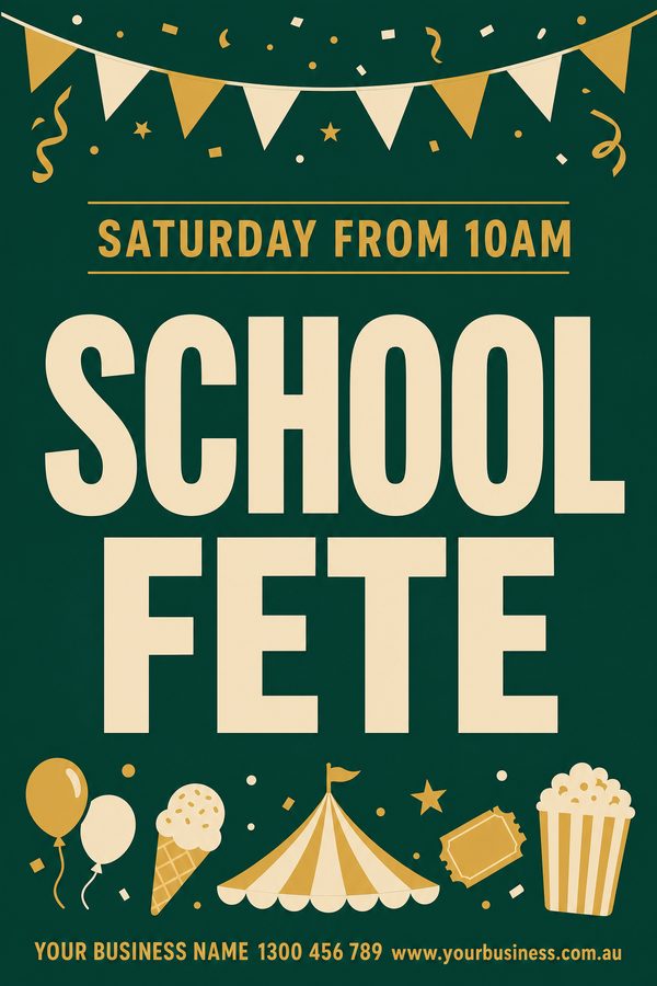 School Fete Bottle 2 — Schools & education design