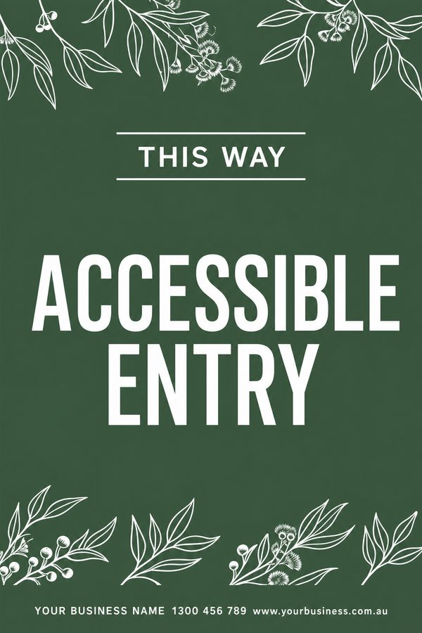 Accessible Entry Forest 2 — Health, clinic & hygiene design