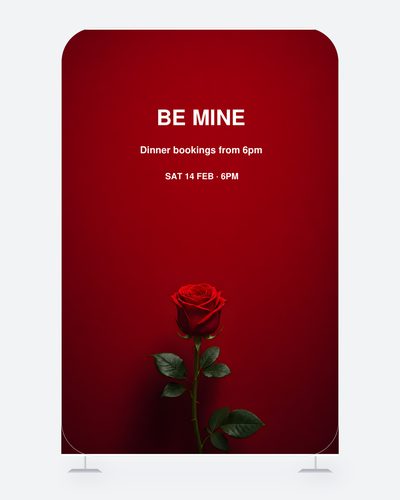 Valentine's Day — Be Mine — Valentine's Day Backdrops design for Valentine's Day