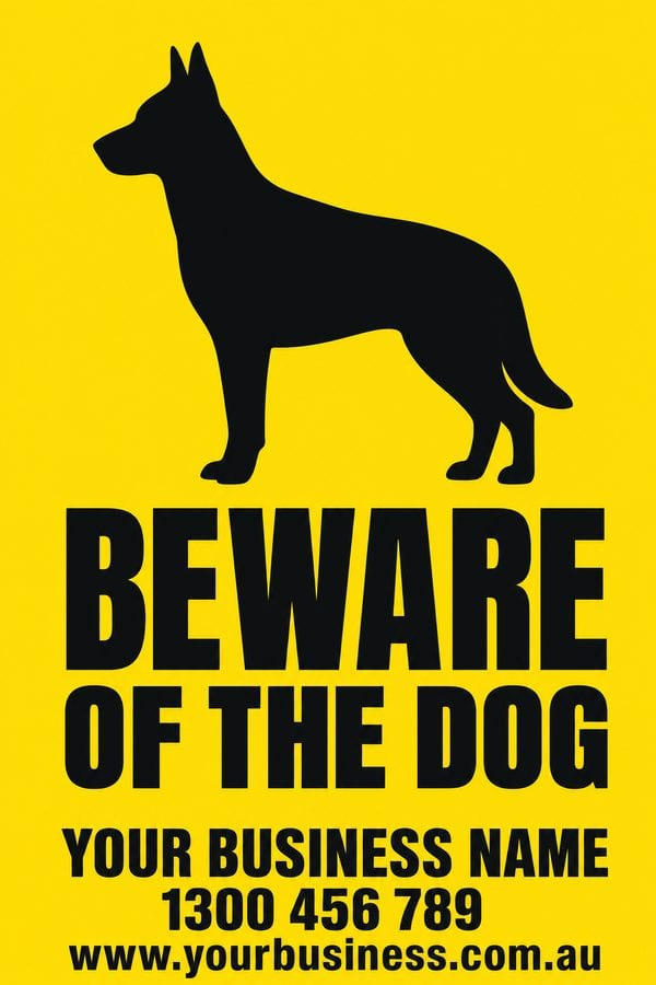 Beware of the Dog — Dog design