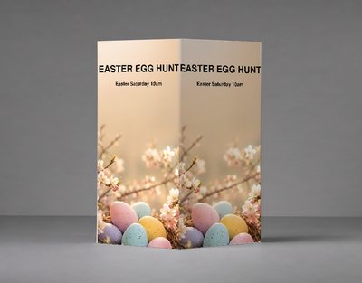 Easter Egg Hunt — 2 — Easter Bollard Covers design for Easter