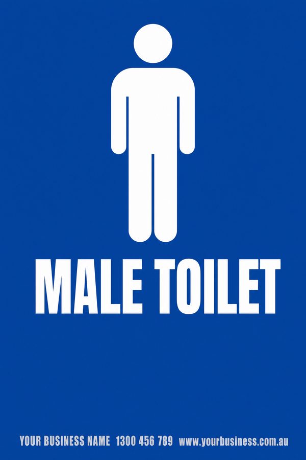 Male Toilet — Toilet & Amenities design