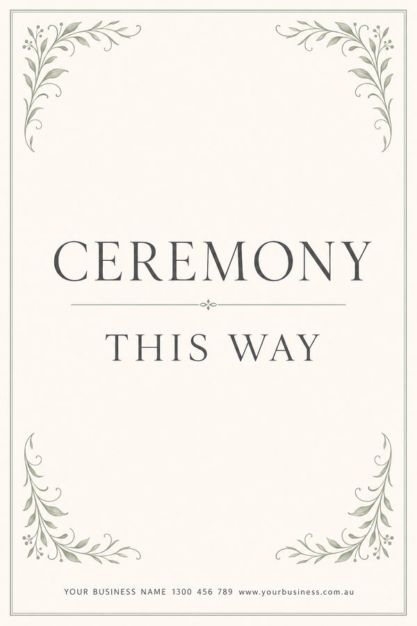 Ceremony Ivory 2 — Weddings design