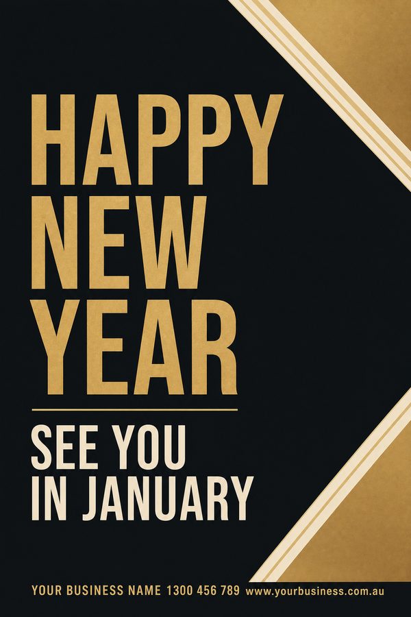 Happy New Year Midnight — Seasonal & holidays design