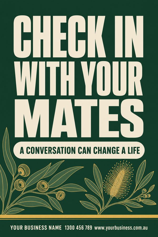Check Mates Forest — Awareness days & causes design