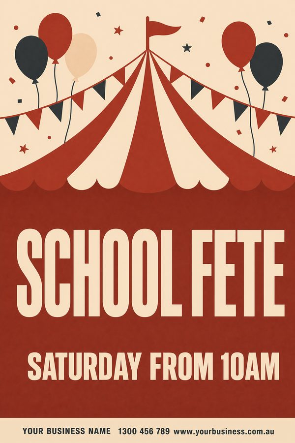 School Fete Brick — Schools & education design