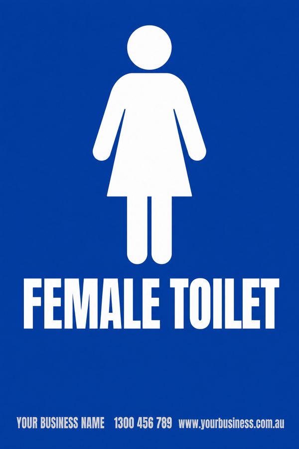 Female Toilet — Toilet & Amenities design