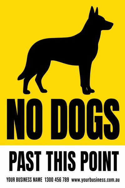 No Dogs