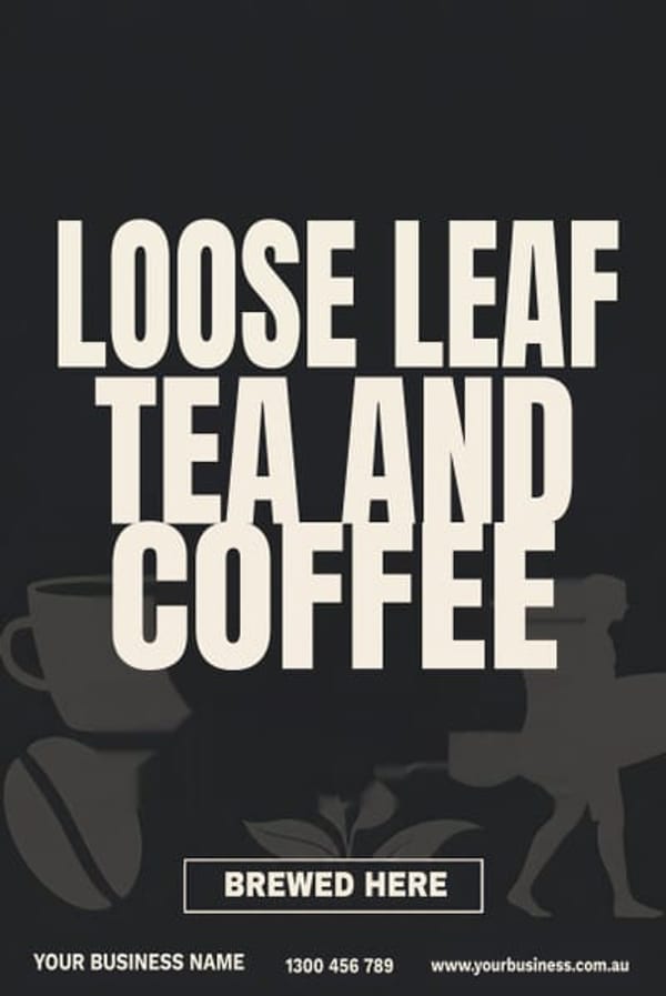 Loose Leaf Tea And Coffee — Café & Restaurant design