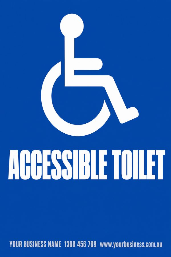 Accessible Toilet — Toilet & Amenities design