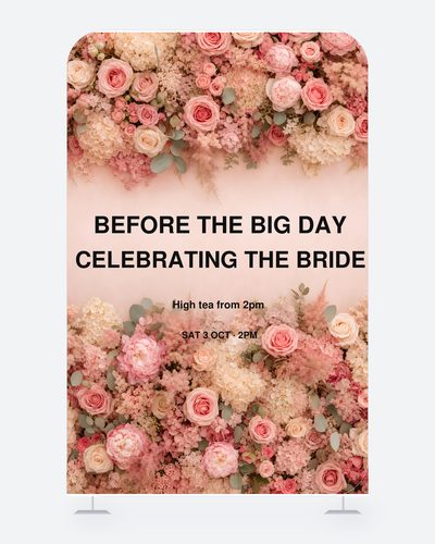 Before the Big Day — Wedding Backdrops & Photo Walls design for Wedding