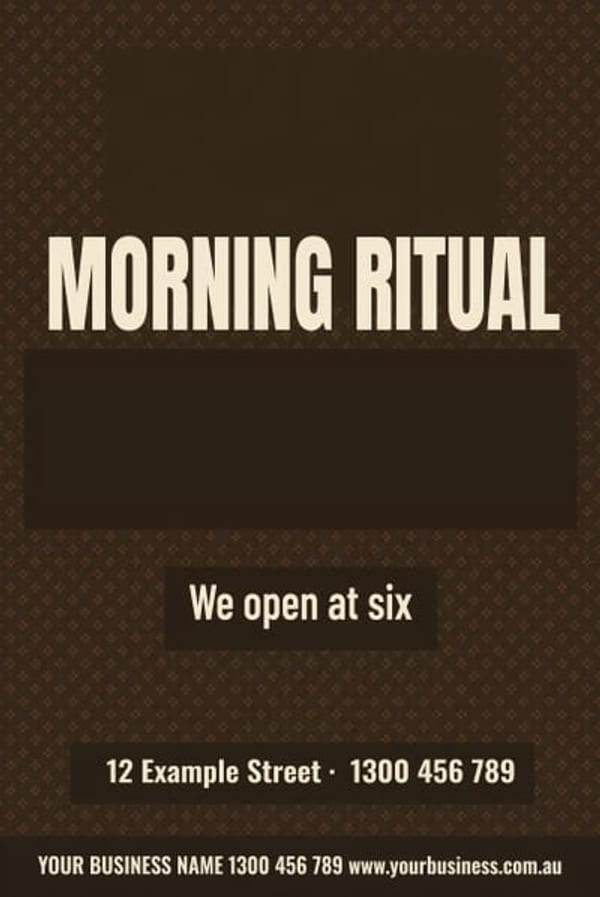 Morning Ritual — Café & Restaurant design