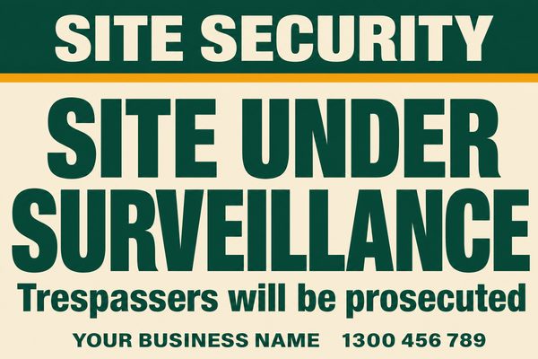 Site Under Surveillance — Traffic & Site design