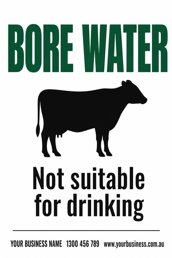 Bore Water — Pool & Water Safety design