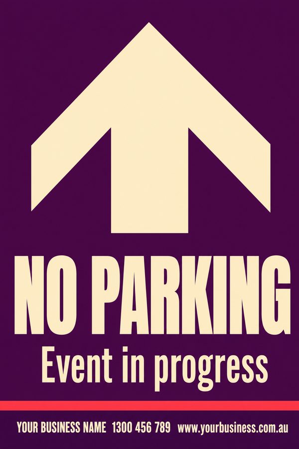 No Parking — Parking design