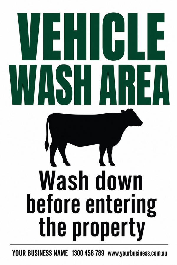 Vehicle Wash Area — Mandatory & PPE design