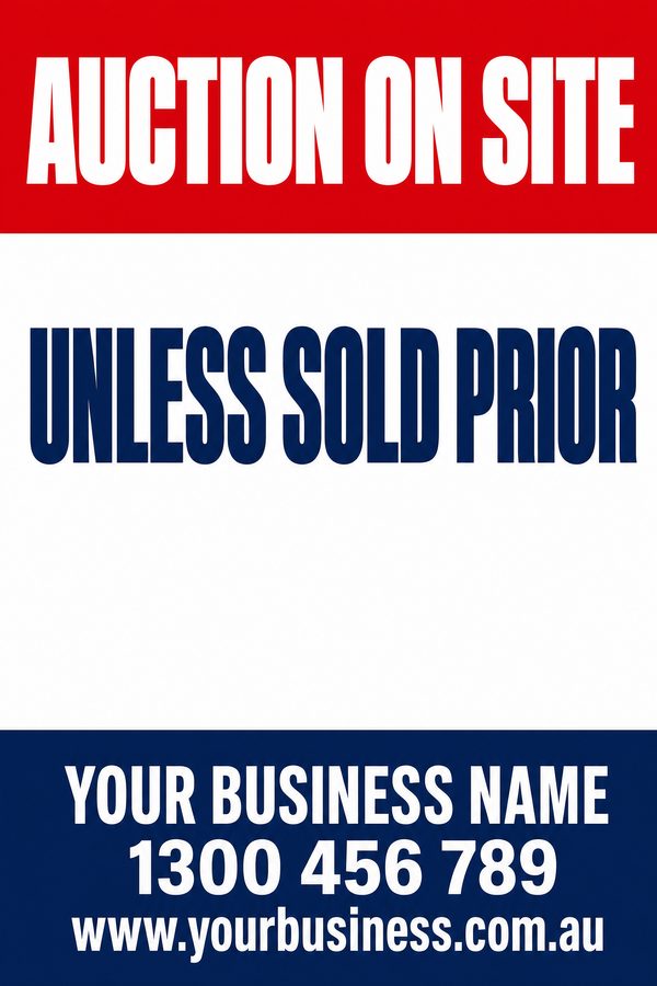 Auction on Site — Traffic & Site design