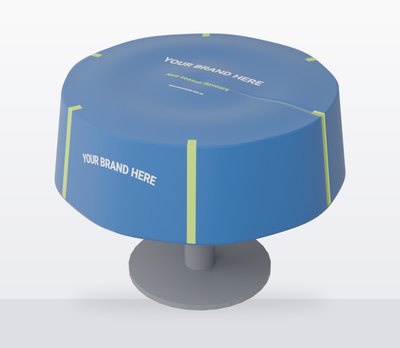 Energy — Round Table Throws design for Wedding