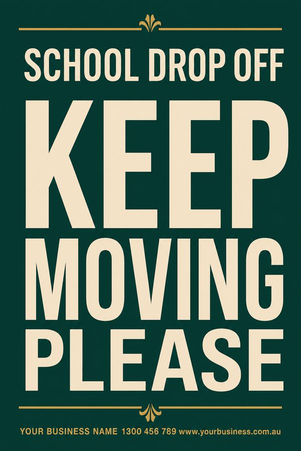 School Drop Off Bottle 2 — Schools & education design