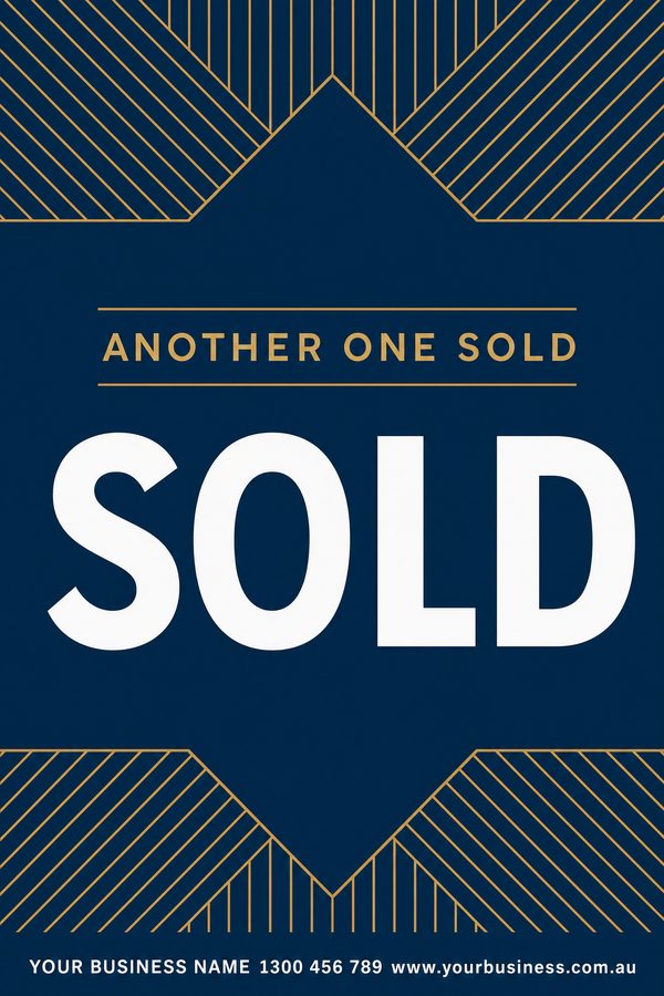 Sold Navy — Real estate design