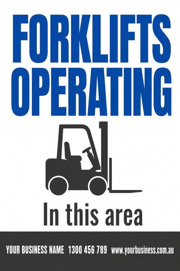 FORKLIFTS OPERATING — Loading Dock & Warehouse design