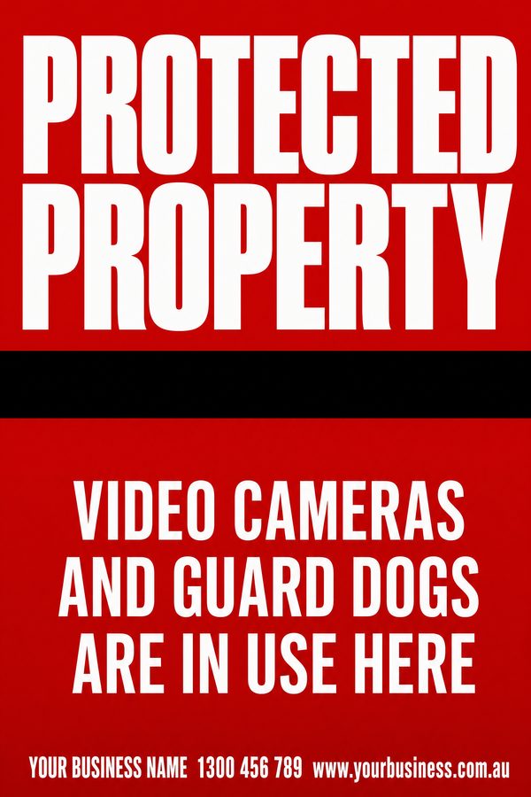 Protected Property — Private Property design