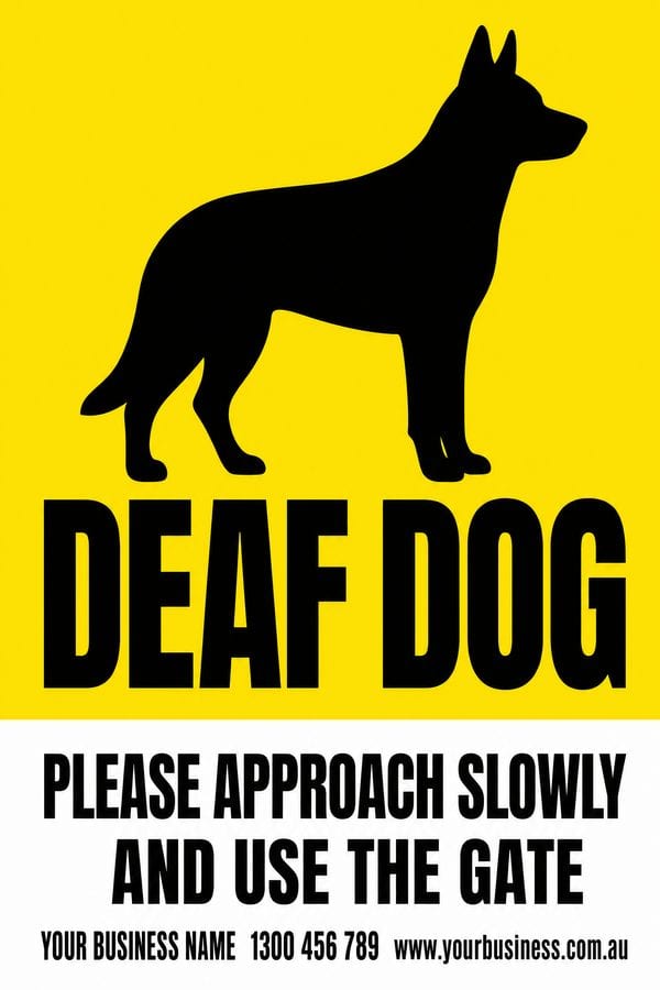 Deaf Dog — Dog design