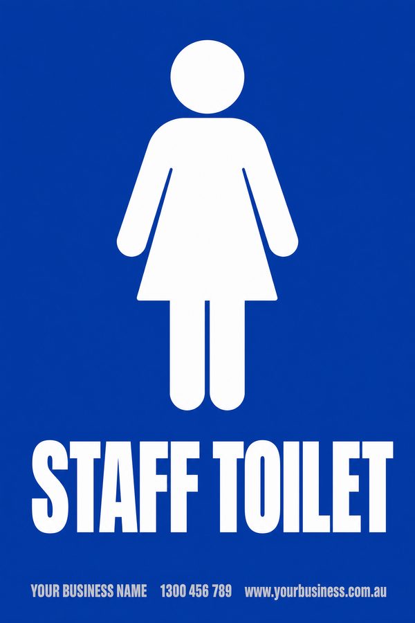 Staff Toilet — Toilet & Amenities design