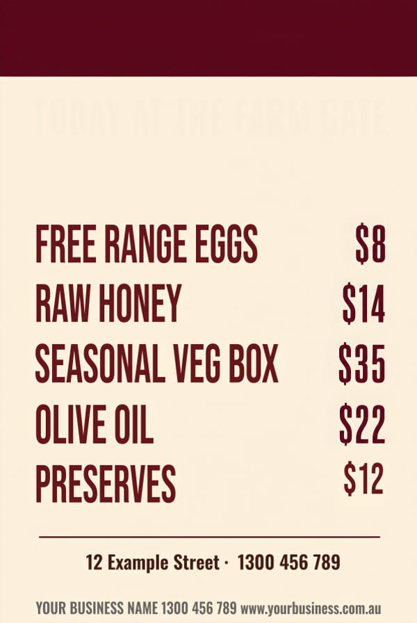Today At The Farm Gate — Café & Restaurant design