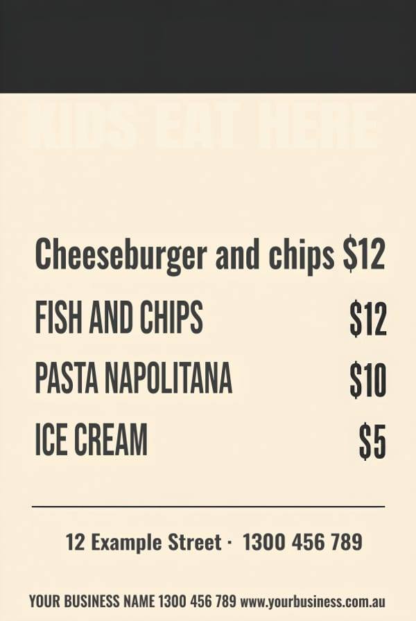 Kids Eat Here — Café & Restaurant design