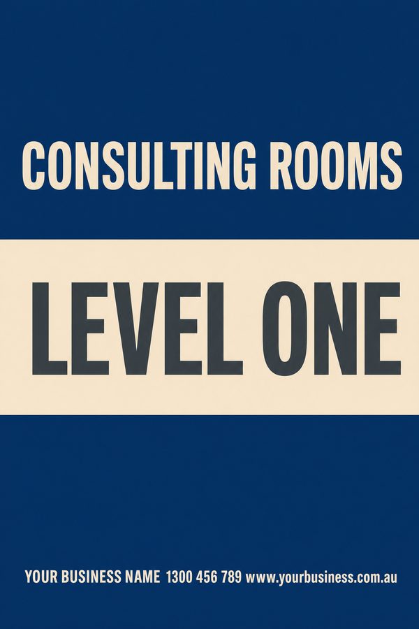 Consulting Rooms Blue — Health, clinic & hygiene design
