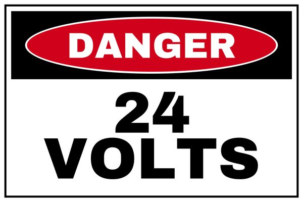 24 Volts &mdash; ready-made Danger design
