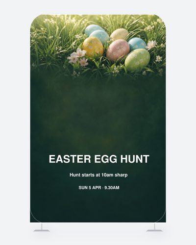 Easter Egg Hunt — Easter Backdrops design for Easter